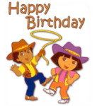 Diego Cowboy Birthday Card