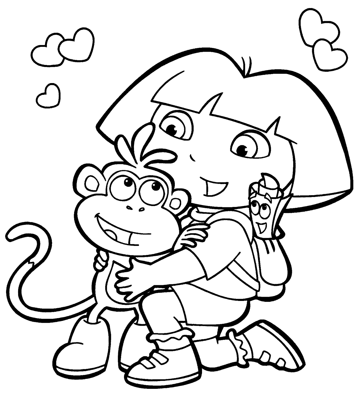 nickjr coloring pages