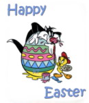 easter Looney Tunes card