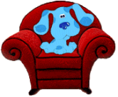 Blue and Thinking Chair