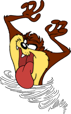 Love Animated Pictures on Love Cartoons Com   Free Looney Tunes Taz Cartoon Clipart