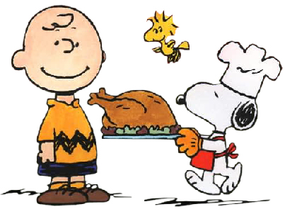 Love Animated Pictures on Charlie Brown Snoopy   Woodstock Thanksgiving Dinner Cartoon Clipart