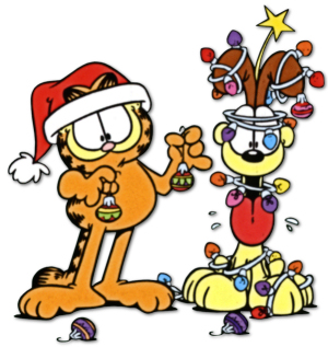Garfield Odie Christmas