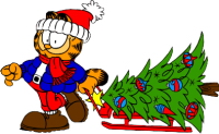 Christmas Garfield