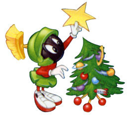 Christmas Marvin Martian Tree Decorate (60K)