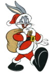Bugs Bunny santa