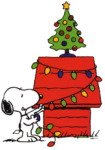 Christmas Snoopy Lights Tree