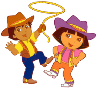 Dora and Diego Cowboy