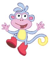 Dora boots monkey (29K)