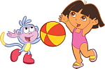 Dora Boots & Beach Ball